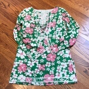 NWOT Floral Coverup